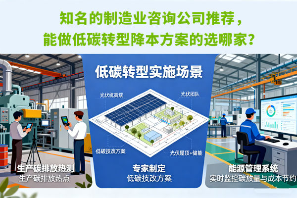 知名的制造業(yè)咨詢公司推薦，能做低碳轉(zhuǎn)型降本方案的選哪家？